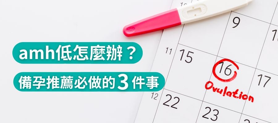 AMH值低怎麼辦？AMH會回升嗎？從焦慮到行動，備孕專家推薦做3件事，找回懷孕希望！